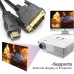 Yellow-Price High Speed HDMI to DVI Adapter Cable (6 Feet/ 1.83 Meters)